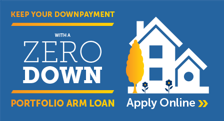 Zero down portfolio arm loan.